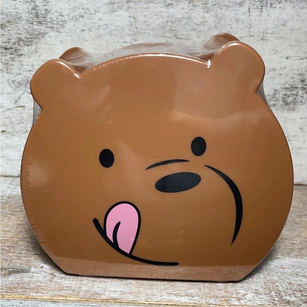 MINISO Cartoon Network We Bare Bears Shower Caddy 5.5": Grizzy